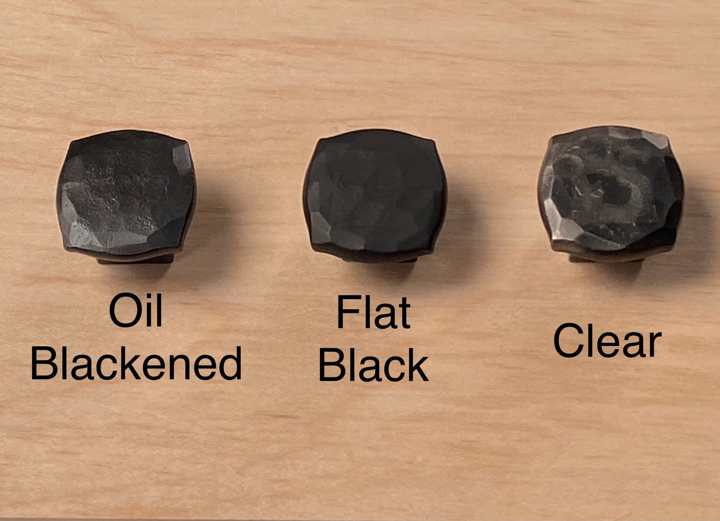 Hand forged hammered cabinet pulls. Farmhouse, industrial, modern, studio and, rustic pulls.
