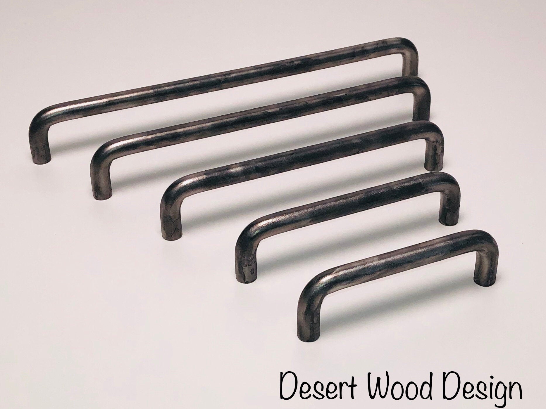 Iron Cabinet Pulls. Hand Forged Cabinet Pulls. Farmhouse, Industrial, Modern, Studio, and Rustic pulls.