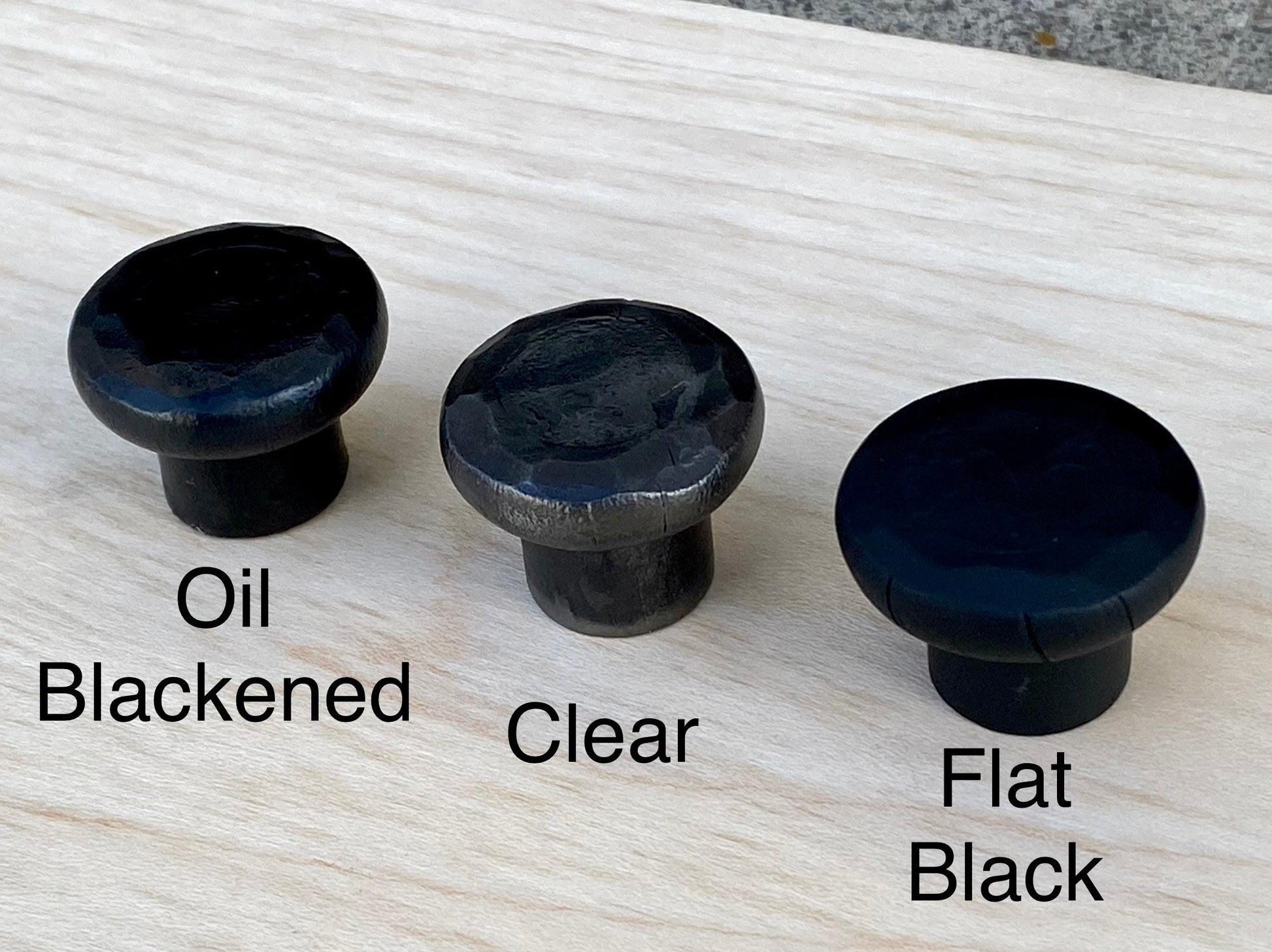 Hand Forged Hammered Iron Cabinet Knob